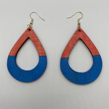 Load image into Gallery viewer, Tear Drop Earrings Open (Click for more color options)
