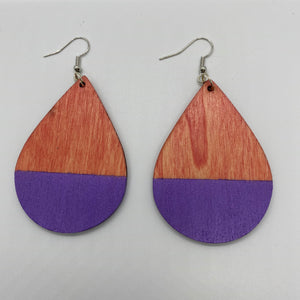 Coral Stain Tear Drop (Click for more color options)