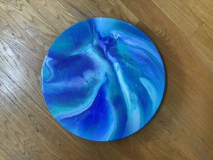 Blue Calm Lazy Susan