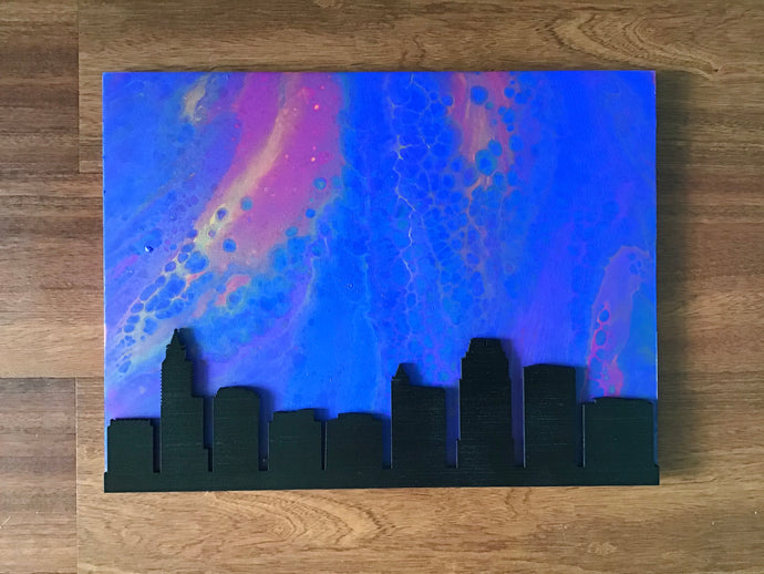 12 x 16 Raleigh at Sunset