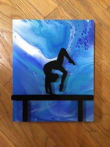 8 x 10 blues with gymnast.