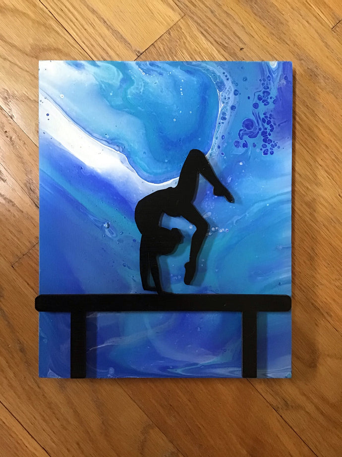 8 x 10 blues with gymnast.